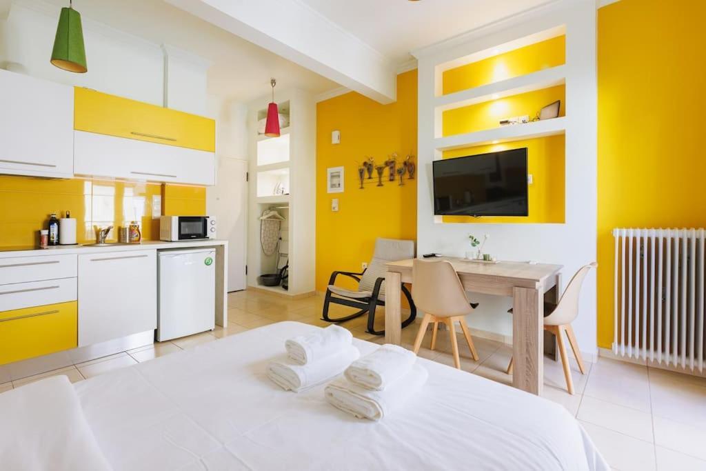 Relaxing Studio In Athens City Center Dış mekan fotoğraf